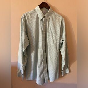 Brooks Brothers Men’s Button Down Shirt Size 17 6/7 Original Polo Shirt SLIM FIT